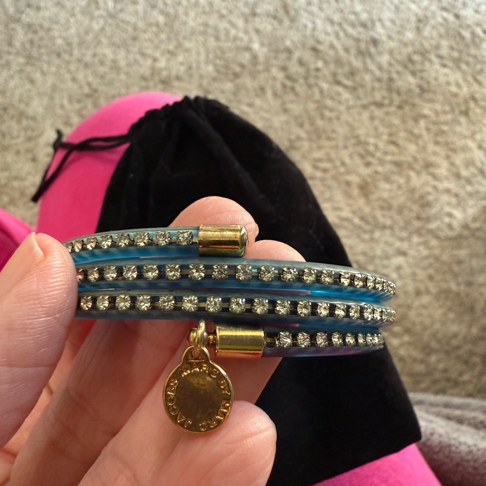 Marc Jacobs Blue and Gold Bracelet